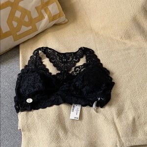 Aeropostal Lace Racerback Bralette Size L